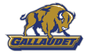 Gallaudet Bisons Deaf Sports Logos